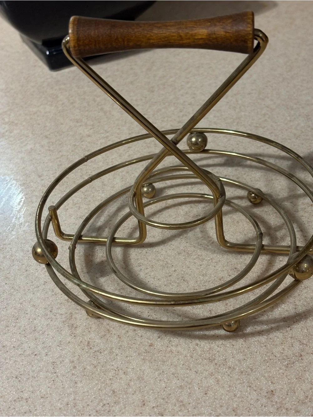 Vintage MCM condiment caddy. Good condition